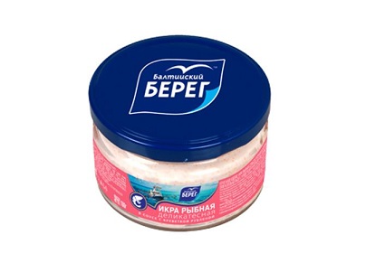 Икра ББ рыбная в соусе с креветкой 180г