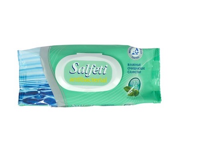 Салфетки/вл Salfeti BIO универсальные 72шт