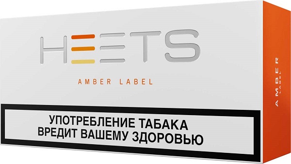 Табачные палочки (стики) Heets Amber Selection (оранж)