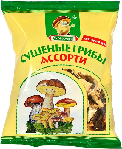 Грибы Экопродукт суш.(бел./лис./подос.) 50г