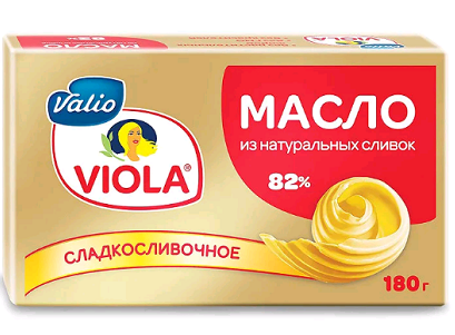 Масло Валио Viola сл.-сливочное 82,5% 180г БЗМЖ