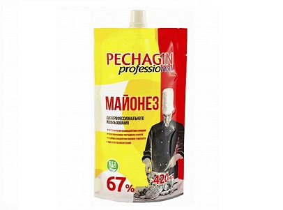 Майонез Печагин professional 67% 420мл с доз.