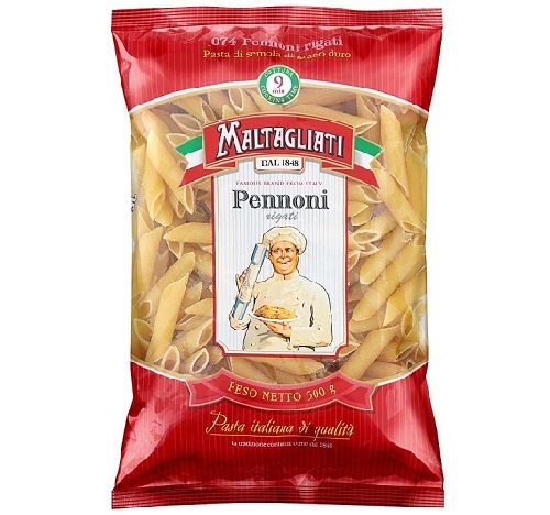 Макароны Мальтальяти №074 Перья рифленые 500г