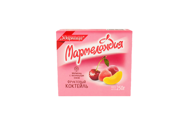 Мармелад Мармеландия фруктов.кокт.250г
