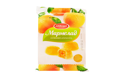 Мармелад со вкусом Апельсина 300г Азовская КФ