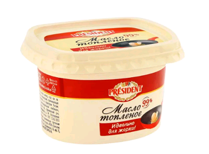 Масло топленое Президент 99% 170г