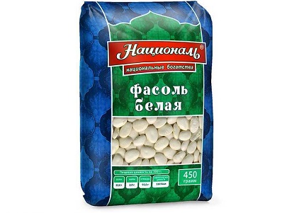 Фасоль Националь белая 450г Ангстрем