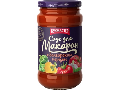 Соус Кухмастер с болгарским перцем 400г