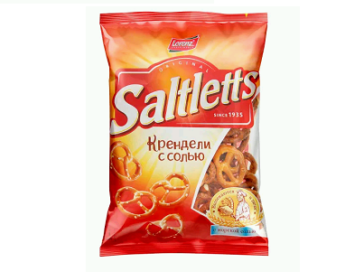 Крендели Saltletts с солью 60г