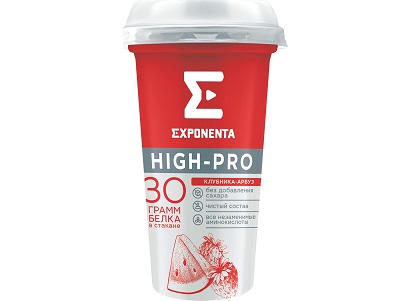 Напиток к/м Exponenta High-Pro 0,25л клубника/арбуз