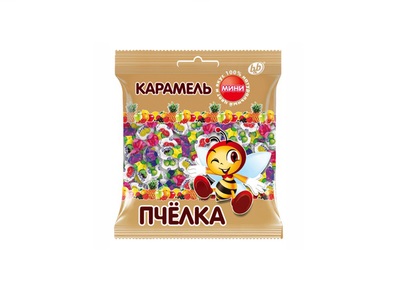 Карамель Пчелка мини микс 180г  b&b
