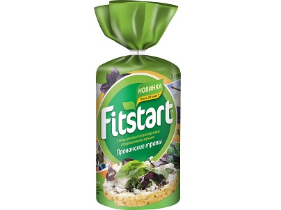 Хлебцы FITSTART рисовые Прованские травы 90г