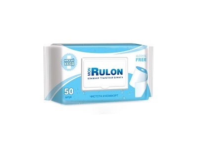 Бумага/т Mon Rulon влажная 50шт