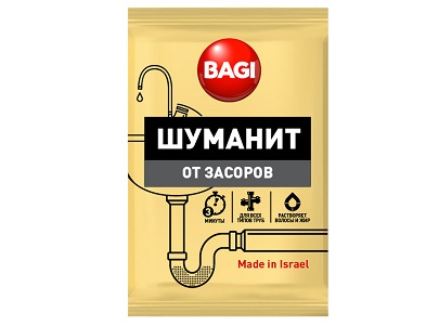 Средство Bagi Шуманит от засоров 70г