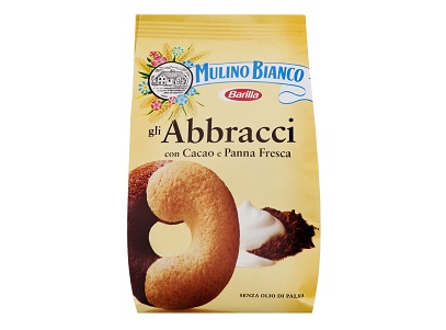 Печенье Barilla Abbracchi с какао и сливками 350г