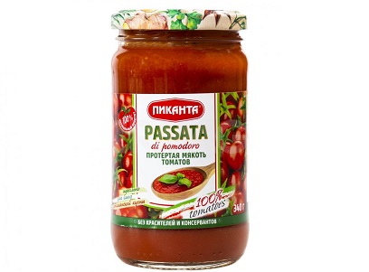 Пассата соус Пиканта с овощами 340г