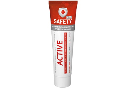 Паста/з SAFETY MED Active 100мл
