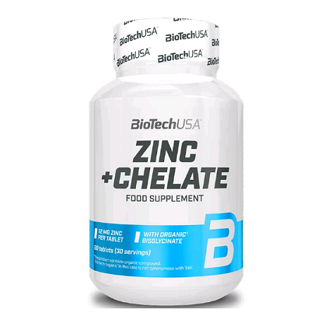 Витамины BioTech Zinc+Chelate 60таб
