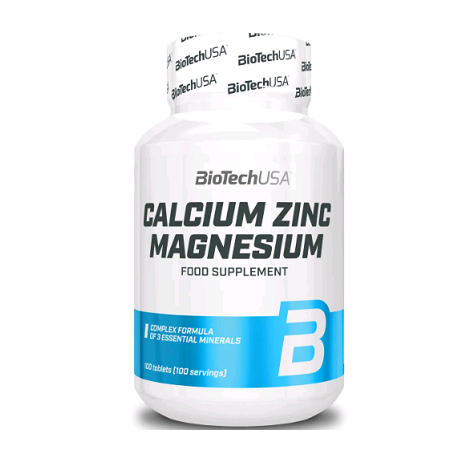 Витамины BioTech Calcium+Zink+Magnesium 100таб