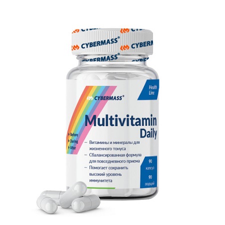 Витамины Cybermass Multivitamin Daily 90капс.