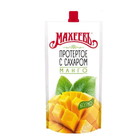 Манго протертое с сахаром Махеевъ 300г доз.