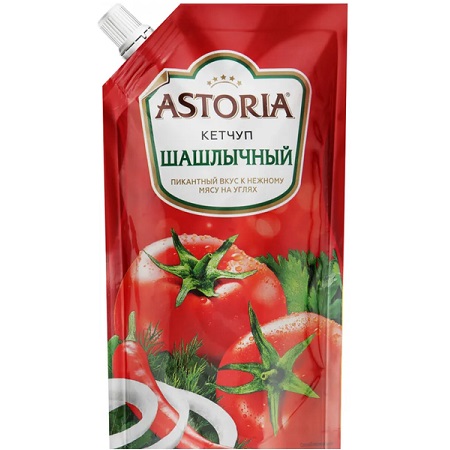 Кетчуп АСТОРИЯ шашлычный 200г доз.