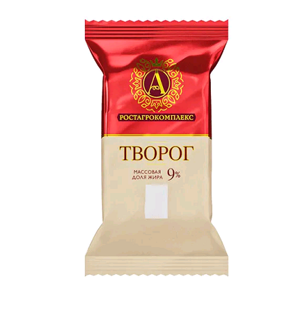 Творог РОСТАГРО 9% 180г БЗМЖ