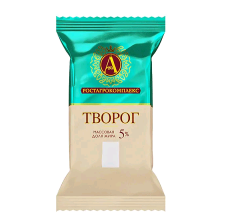 Творог РОСТАГРО 5% 180г БЗМЖ