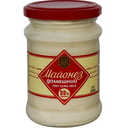 Майонез Домашний 80% 240г Принто