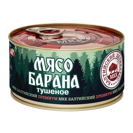 Мясо Барана туш. 325г ж/б Балтийский Деликатес