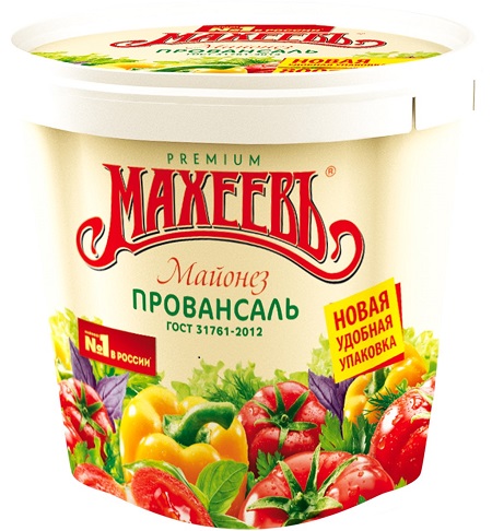 Майонезный соус Махеев Провансаль  40% 700г ведро