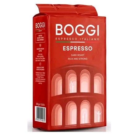 Кофе Boggi Espresso мол. 250г вак/уп