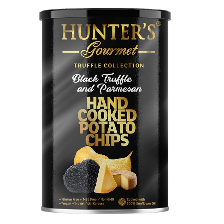 Чипсы Hunter's Черный трюфель и пармезан 150г банка