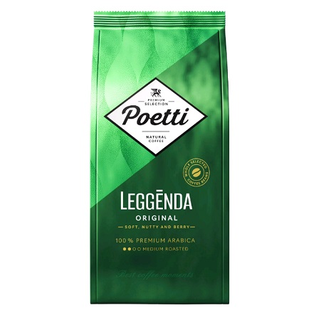 Кофе Poetti Leggenda Original зерно 1000г