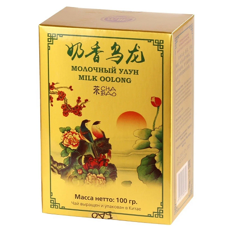Чай Ча Бао Молочный улун зелёный 100г 374