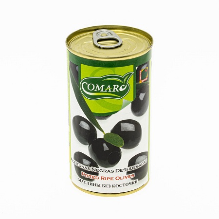 Маслины COMARO без косточки 345г