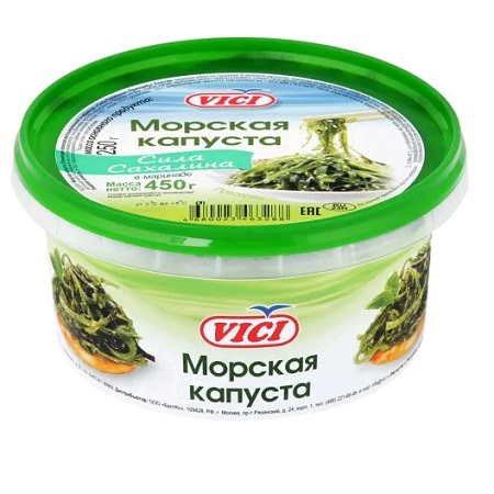 Морская капуста Вичи Сила Сахалина 450г