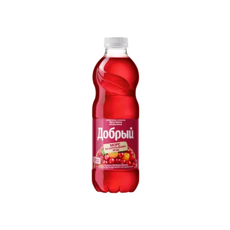 Морс Добрый вин.-клюк.-брус.-мор. 0,97л