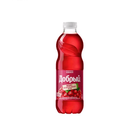 Морс Добрый виноград-клюква 0,97л