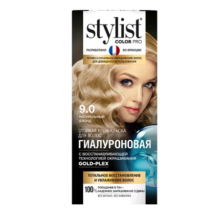 Краска д/волос STYLIST COLOR PRO 9.0 Натуральный блонд