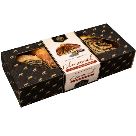 Печенье Лепесток с маковой нач. 250г Лосино-Петровская КФ