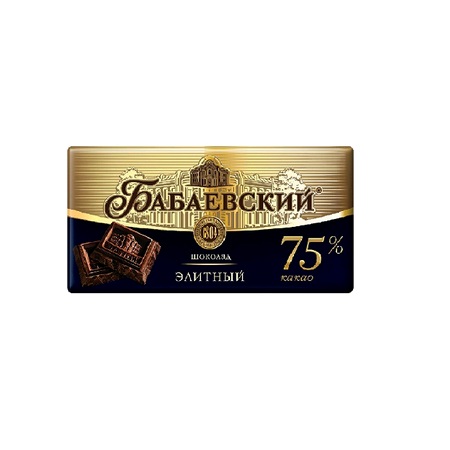 Шоколад Бабаевский элитный 75% какао 90г