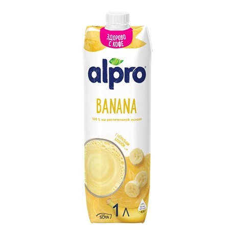 Напиток Alpro соево-банановый с кальц. Banana 1л