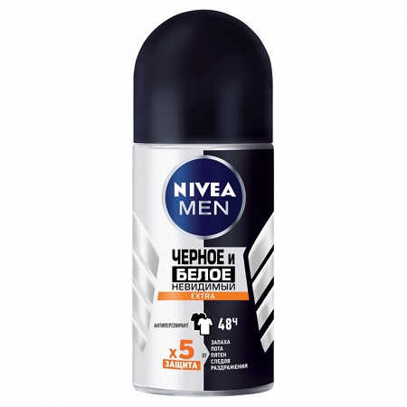 Дезодорант Nivea MEN Невидимый 50мл ролик