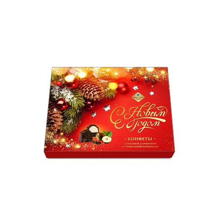 Конфеты С Новым Годом орех/сливоч/трюф. нач. 150г ВК