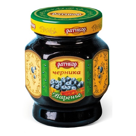 Варенье Ратибор черника 360г