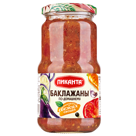 Баклажаны Пиканта по-домашнему 450г