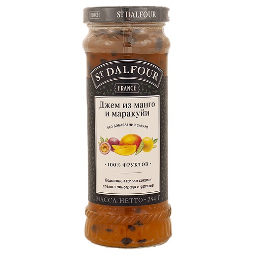 Джем ST.Dalfour из манго и маракуйи 284г ст/б