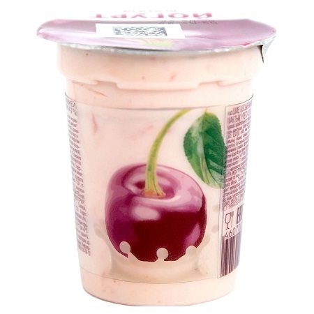 Йогурт Пестравка 4,7% 110г вишня