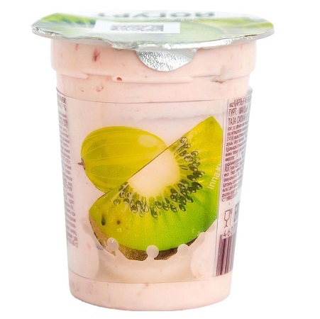 Йогурт Пестравка 4,7% 110г крыжовник/киви